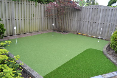 Golf Putting Green van Kunstgras in Krommenie